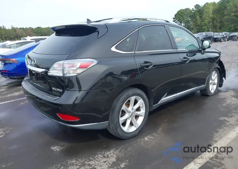 2012 Lexus Rx 350 from USA, damaged, VIN 2T2ZK1BAXCC075484